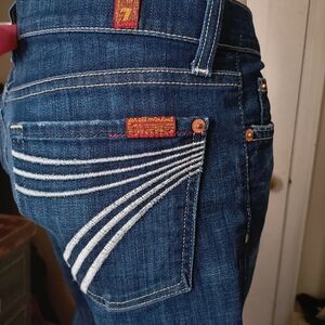 7 For All Mankind Blue Jeans